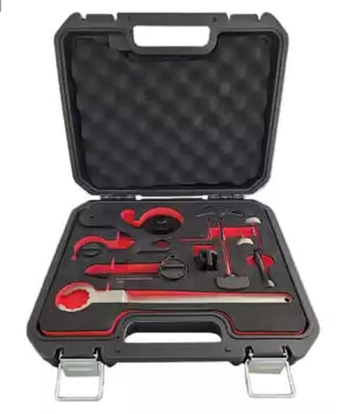 Timing gereedschap set, Audi / VW 1.0 / 1.2 en 1.4 L-Geschikt voor de 1.0 liter 3-cilinder benzine motoren van Volkswagen Up & Polo, Skoda Citigo & Fabia en Seat Mii vanaf 2011