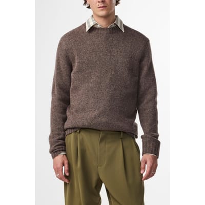 NN.07 Lee Knit Tarmac Size: XXL | Sweaters Outlet | Heren | Bruin