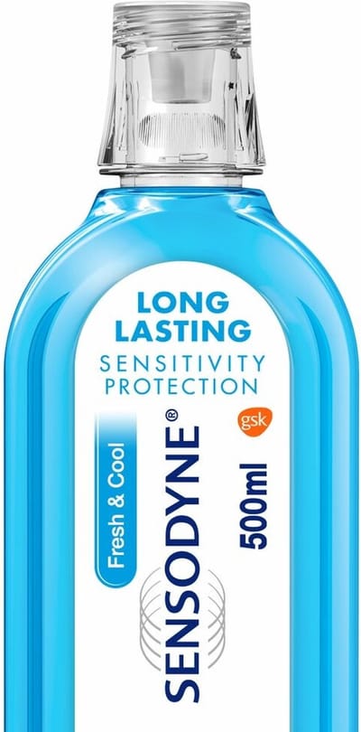Sensodyne - Mondwater - Fresh & Cool - 500ml x 3