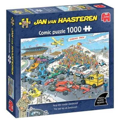 Jumbo JvH Nog één rondje Zandvoort 1000 stukjes Volwassenen puzzels