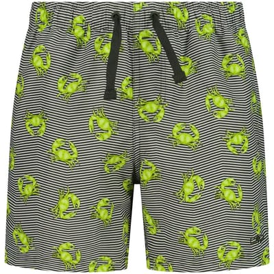 Gestreepte zwemshort met krabmotief kind CMP