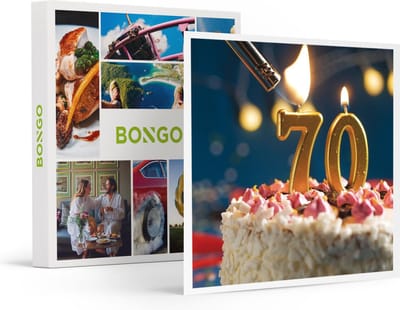 Bongo Bon -Hiep, Hiep, Hoera: 70 Jaar!- Cadeaukaart