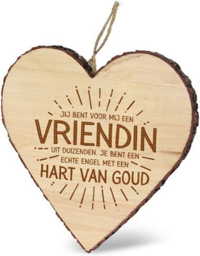 Mijn Hart - Decoratief Hart - Vriendin