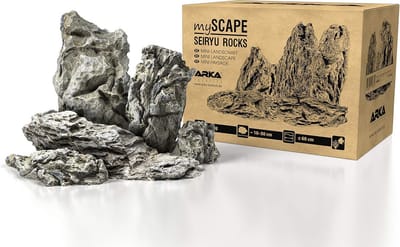 SnelShoppen - Natuurlijke Aquariumstenen Seiryu - Decoratieve Zoetwaterstenen voor Aquariums en Terrariums - Ideaal voor Planten - 5 kg