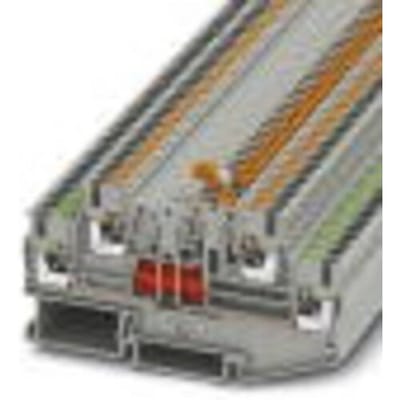 Phoenix Contact 3210251 Meetscheidingsklem 5.2 mm Push-In-klem Grijs 50 stuk(s)