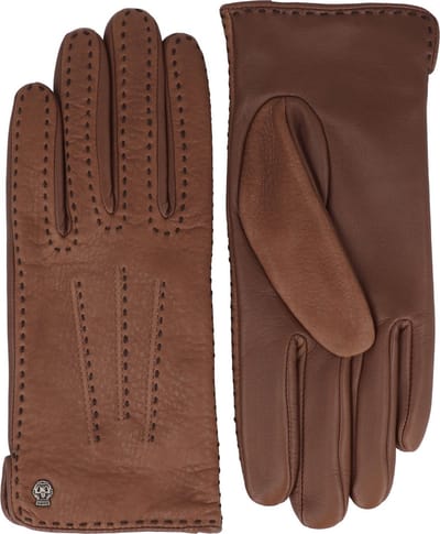 Roeckl Nottingham Handschoenen Leder - Dames - saddlebrown
