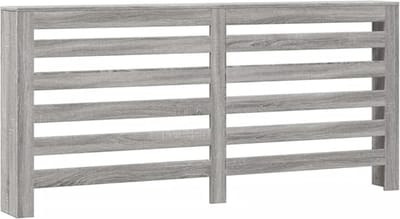 DD® Radiatorombouw - Radiatorbekleding - Verwarming Ombouw - Houtbeton - Omzetting voor Verwarming - 104x20x82cm - Grijs