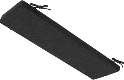 Bankkussen Voor Buiten - Zitkussen Bank - Comfortabel Zitten - Antislip Technologie - 170x35x3 cm - Grijs