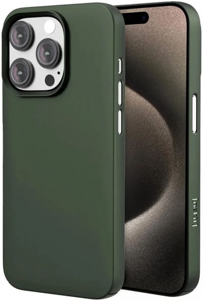 NEKIT Hoesje Geschikt voor Apple iPhone 16 Pro | Compatibel met MagSafe | Back Cover met Magneet | Extra Dun | Lichtgewicht | Slank | Groen