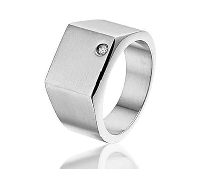 Montebello Ring Stockton - 316L Staal - 10mm - Maat 60-19mm