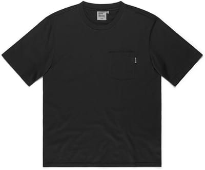 Vintage Industries T-Shirt Gray Pocket T-Shirt Black-S