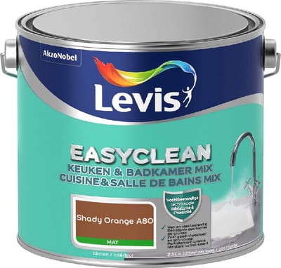 Levis - Easyclean Keuken & Badkamer Mix - Shady Orange A80 - Mengverf - 2,5 L