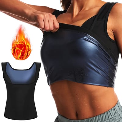 Sauna Taille Trainer L/XL voor Vrouwen – Afslankend Shapewear Vest voor Vetverbranding, Gewichtsverlies, Workout & Fitness