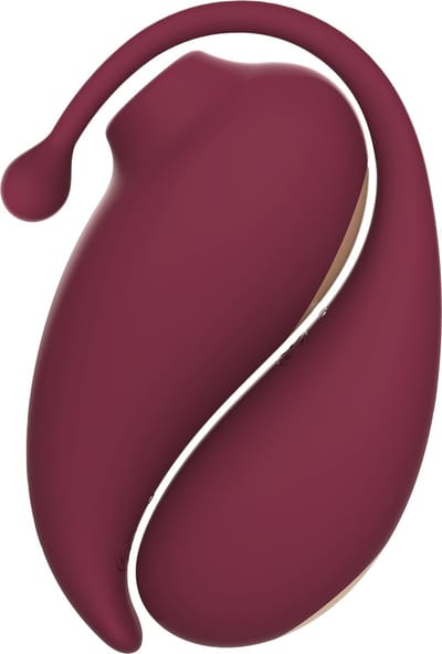 Adrien Lastic - Inspiration - Clitorale Zuigstimulator & Vibrerend Ei - Rood