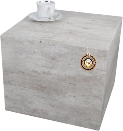 Moderne betonlook bijzettafel 40 x 40 cm - Stabiele en praktische salontafel