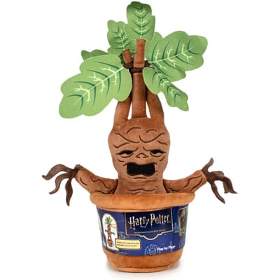 Play by Play Harry Potter Knuffel Figure met Geluid Mandrake 25 cm Knuffeles