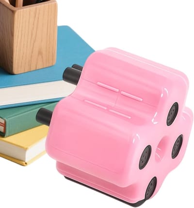 Rekenroller - Cijfer Stempel - Sommen Oefenen - 4-In-1 Functies - 85 cm breed - Roze