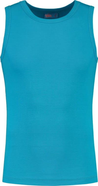 Lemon & Soda tanktop voor heren in de kleur turquoise in de maat S.