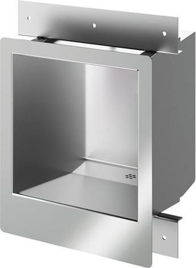 COMMISSARIAT SD inbouwwastafel vandaalbestendig RVS sat
