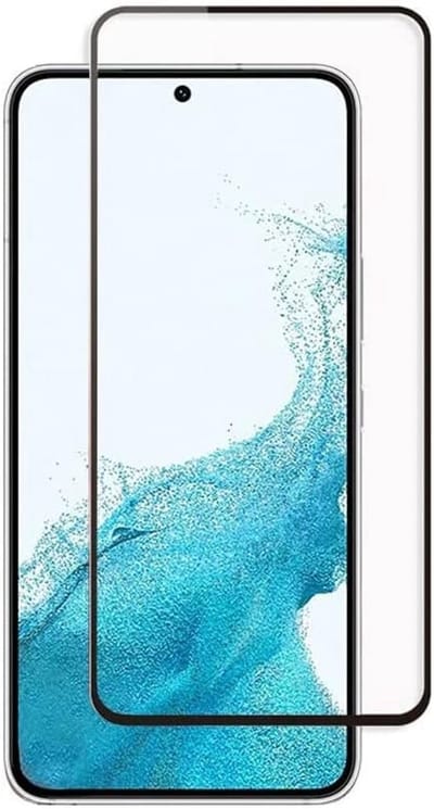Screenprotector Geschikt voor Samsung Galaxy S22 Screenprotector Glas / Screenprotector Geschikt voor Samsung Galaxy S22 Beschermglas Gehard Full Screen Cover- Zwart