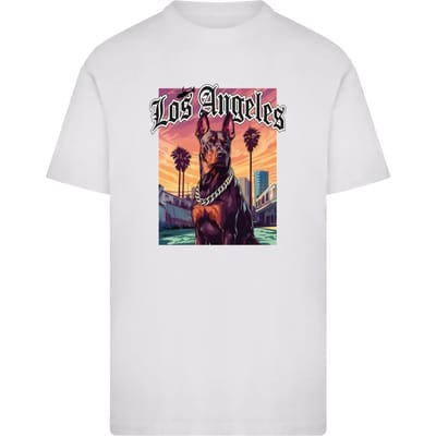 Mister Tee T-shirt Los Angeles Dog MT3987