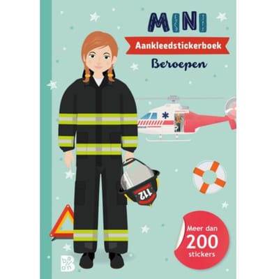 Mini Fashionistas: Beroepen - Mijn Aankleedstickerboek