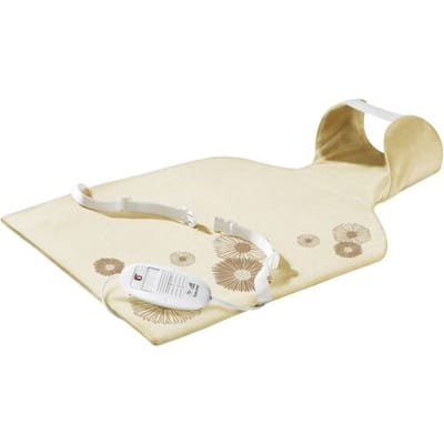 Beurer HK 58 Cosy Warmtekussen – Elektrisch Warmtekussen voor Rug en Nek – 6 Warmtestanden – Ergonomische Pasvorm met Buikriem en Klittenbandsluiting – Snelle Opwarming – Zachte Fleece – Machinewasbaar – 3 Jaar Garantie