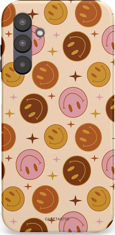Casetastic Hoesje Geschikt voor Samsung A25 - Stijlvolle Beschermende Duo-layer Case - Geluk