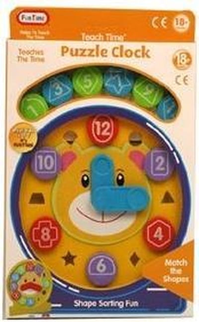 Fun Time - Teach Time Puzzel Klok