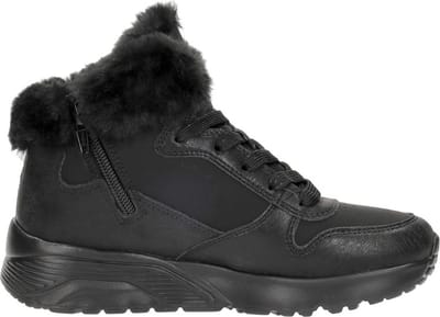 Skechers Uno Lite Veterschoen hoog - Zwart - Maat 38