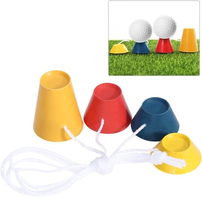 Jumbo rubberen winter golf tees met verschillende hoogtes voor koude dagen en optimale grip