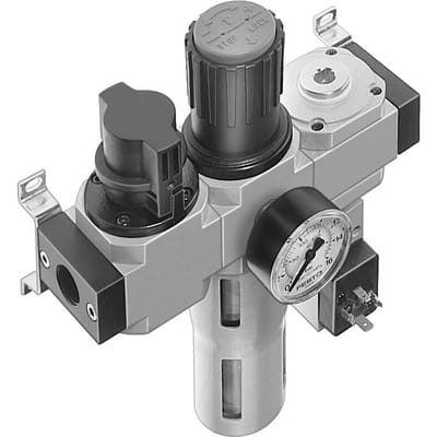 Festo Luchtverzorgingsunit G1/2'' 0.5-12bar 2920l/min 40µm Midi - 185776 - P2XBH