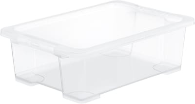 Rotho CORE Basic opbergbox - set van 4 - stapelbaar - 30 ltr