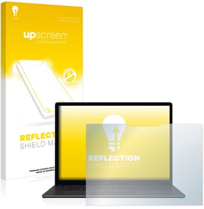 upscreen - Screenprotector voor Microsoft Surface Laptop 4 15" - Folie Beschermfolie anti glare matte