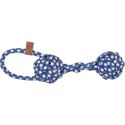 Hondenspeelgoed van touw halter Zolux Flower