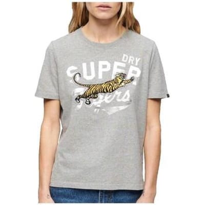T-shirt Korte Mouw Superdry T-shirt Reworked Classics Relaxed