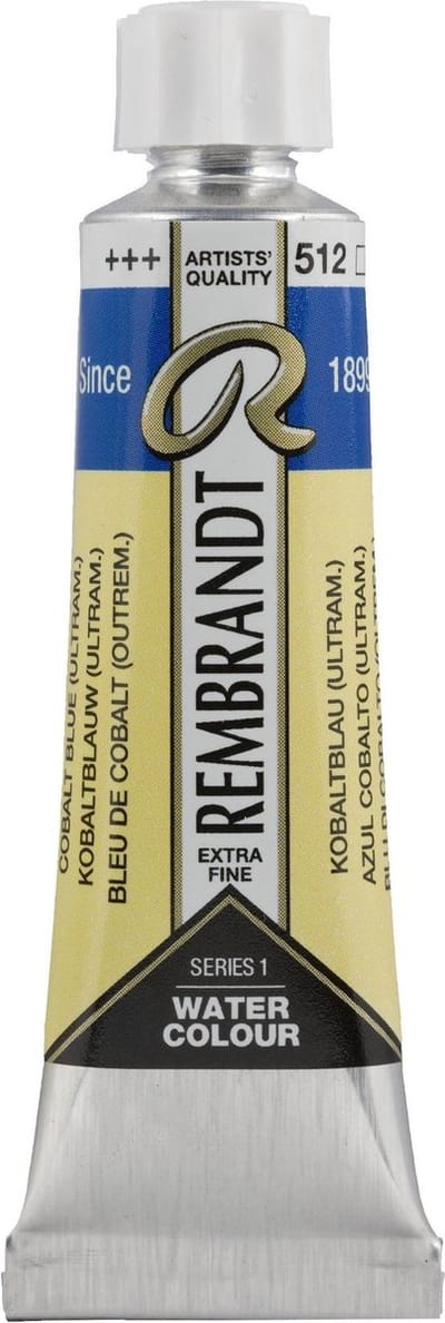 Rembrandt Aquarelverf Tube 10 ml Kobaltblauw (Ultramarijn) 512
