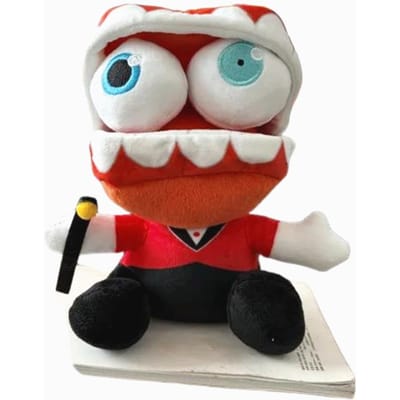 20cm Geweldige Digitale Circus Pluche Speelgoed Caine En Dienstmeisje Jax Knuffels Schattige Cartoon Anime Figuur Voor Kinderen Cadeau Collectie Zacht 20CM gray