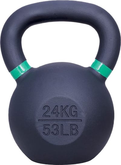 Gietijzeren Kettlebell - 24KG - DumbbellDump
