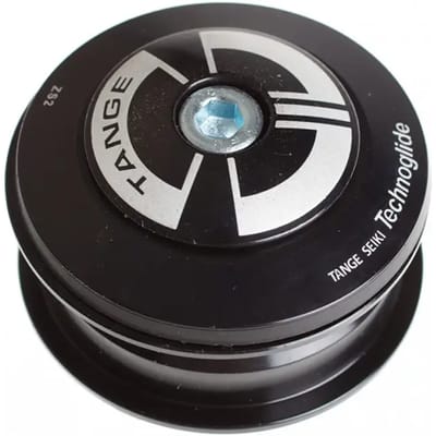 Neco Semi-geïntegreerd balhoofdstel - 1-1/8" - ZS44/28.6 - Zwart - Compleet met top cap en kroonrace