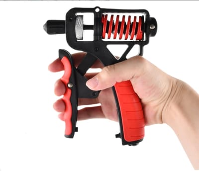 Handknijper, Onderarmkrachtraining, Gripkrachtrainer met Verstelbare Weerstand 5–165 kg, Hand- en Vingerkrachtrainer, voor Handtraining