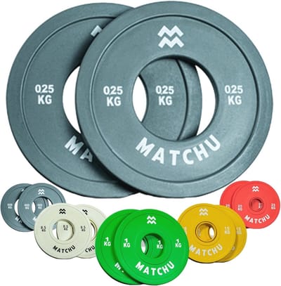 Fractional plates set - (Mini) halterschijven - 0,25-2,5 KG - Geschikt voor olympic barbell