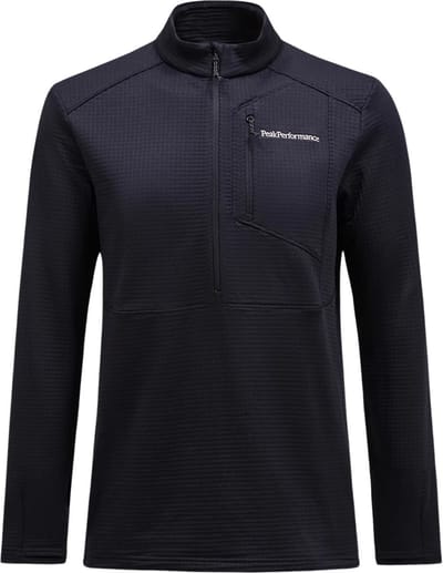 Peak Performance Trail Polartec Zip Skipully Heren Zwart XL