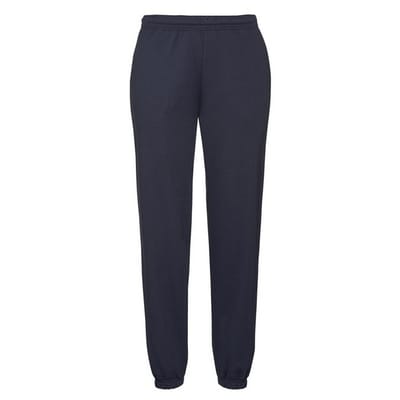 Fruit of the Loom Heren Klassiek Elastisch Manchet Joggingbroek (Deep Navy)