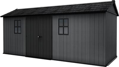 Keter Newton 1775 Tuinhuis - 230x539x246cm - Grijs