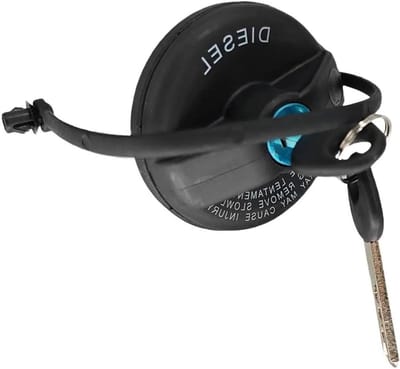 Afsluitbare Tankdop - Brandstofdop Slot - Voertuig Beveiligen - Inclusief 2 Sleutels - 120 gram - Zwart