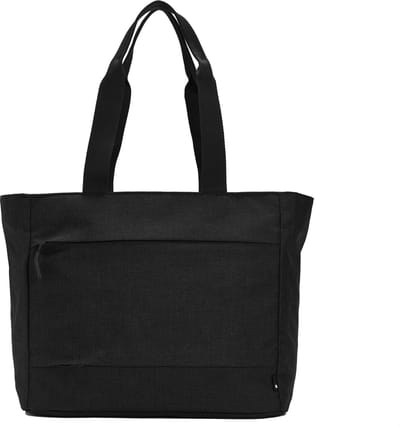 Incase Crosstown Tote Tas – Weerbestendige Woolenex-stof – Geschikt voor Laptops tot 16 Inch – Met Imitatiebont Gevoerd Vak voor Kleine Items - Zwart