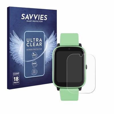 Savvies - Screenprotector voor One2Track Connect NEXT - Folie Beschermfolie transparant 18 Stuks
