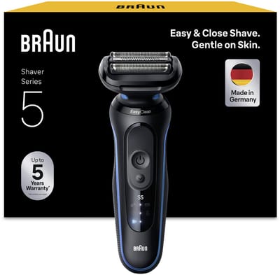 Braun Series 5 52-B1000S - Elektrisch Scheerapparaat voor mannen - Tot 50 min gebruikstijd - 100% Waterdicht