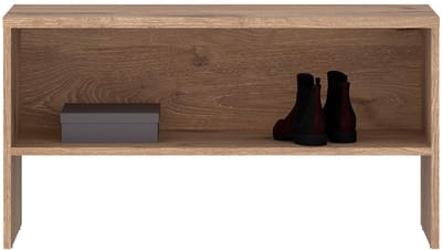 Garderobebank MALEA met schoenenplank – Viking-eik